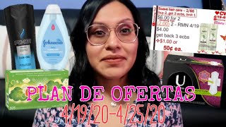 Plan de Ofertas CVS 4\/19\/20 - 4\/25\/20