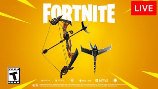 🔴 [LIVE] *NEW* FORTNITE UPDATE! (GRAPPLER BOW)