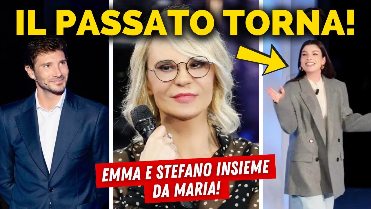 Emma Marrone e Stefano De Martino insieme da Maria: il passato torna a bussare