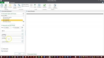 9 OnBase Retrieving a Document
