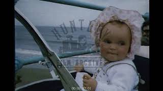 Exciting 1960s Seaside Funfair on the Coast of Britain - Archive Film 1068984