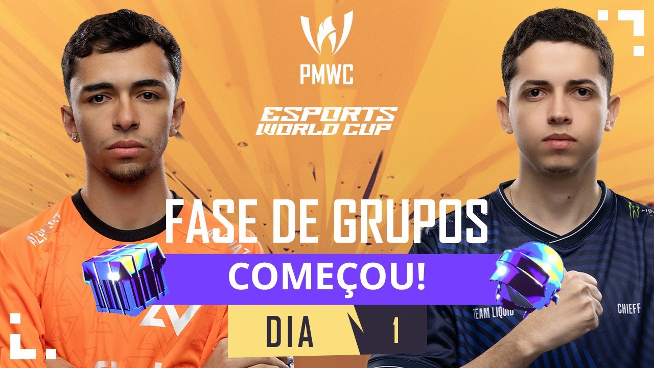 [PT] PMWC x EWC 2024 Fase de Grupos Dia 1 PUBG MOBILE WORLD CUP x