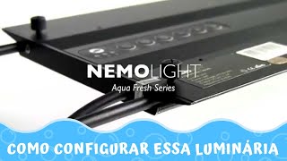 Luminária Nemo Light para Aquário Marinho - Como Configurar | Aquário é Vida