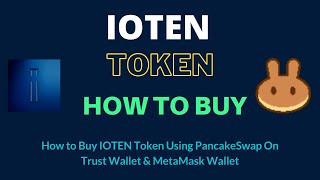 How to Buy IOTEN Token (IOTN) Using PancakeSwap On Trust Wallet OR MetaMask Wallet screenshot 5
