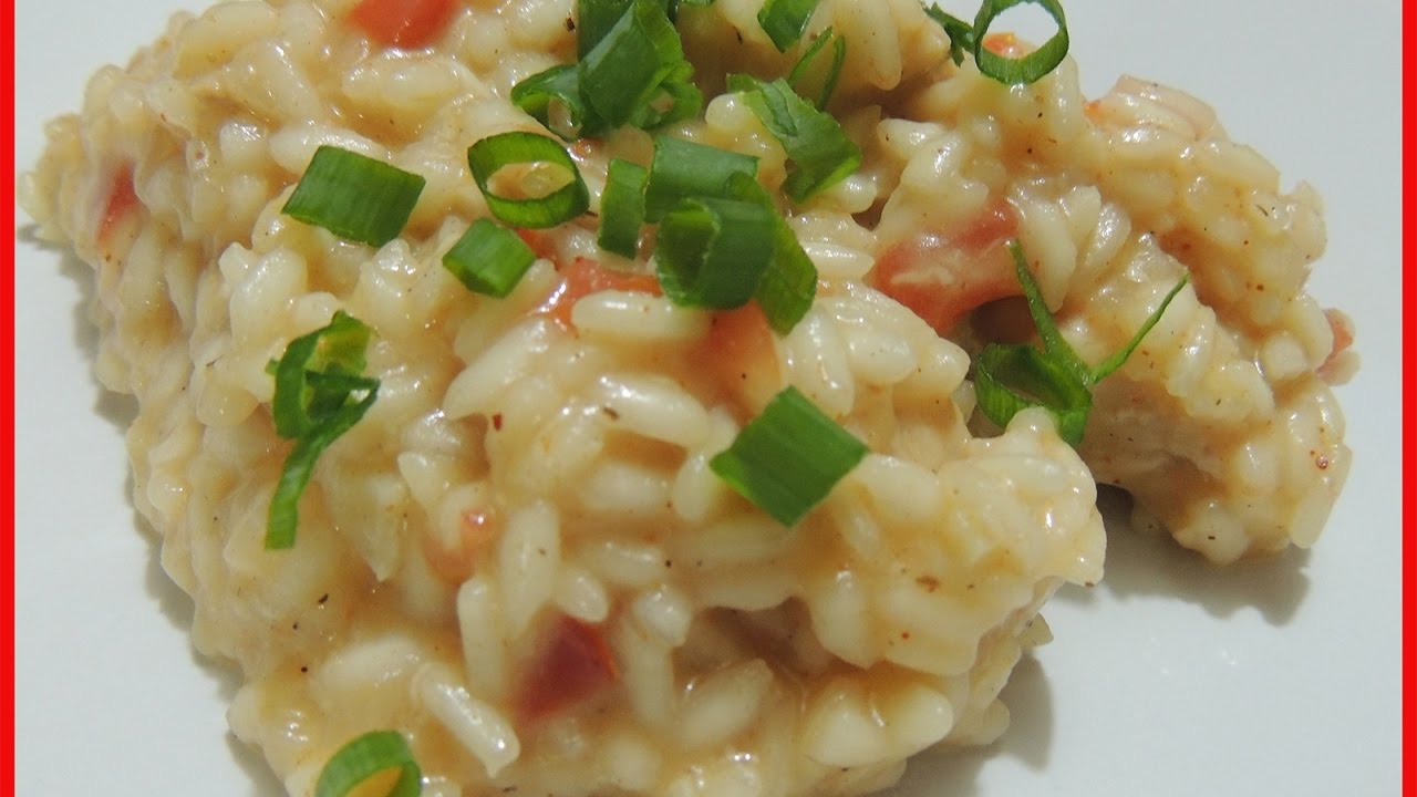 Risoto de frango