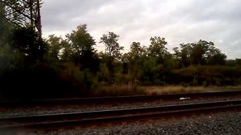 NS Stack Train Switches Track At Bound Brook