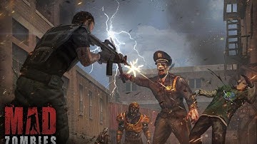 MAD ZOMBIES : Offline Games - All Big Boss levels Battle Part - 1  Powerful Gameplay