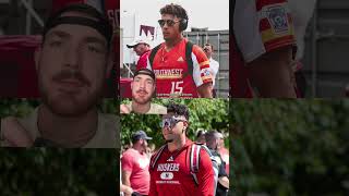 The Dylan Raiola cosplay of Patrick Mahomes just got so much weirder now seeing that he has a