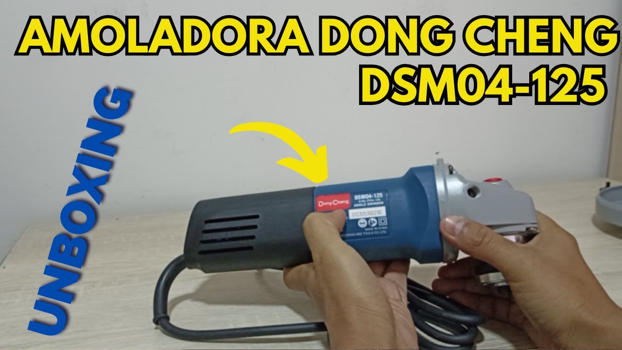 AMOLADORA DONG CHENG DSM04 -125 DE 1020W