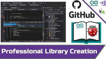 Developing Professional Arduino Libraries Easily in Visual Studio