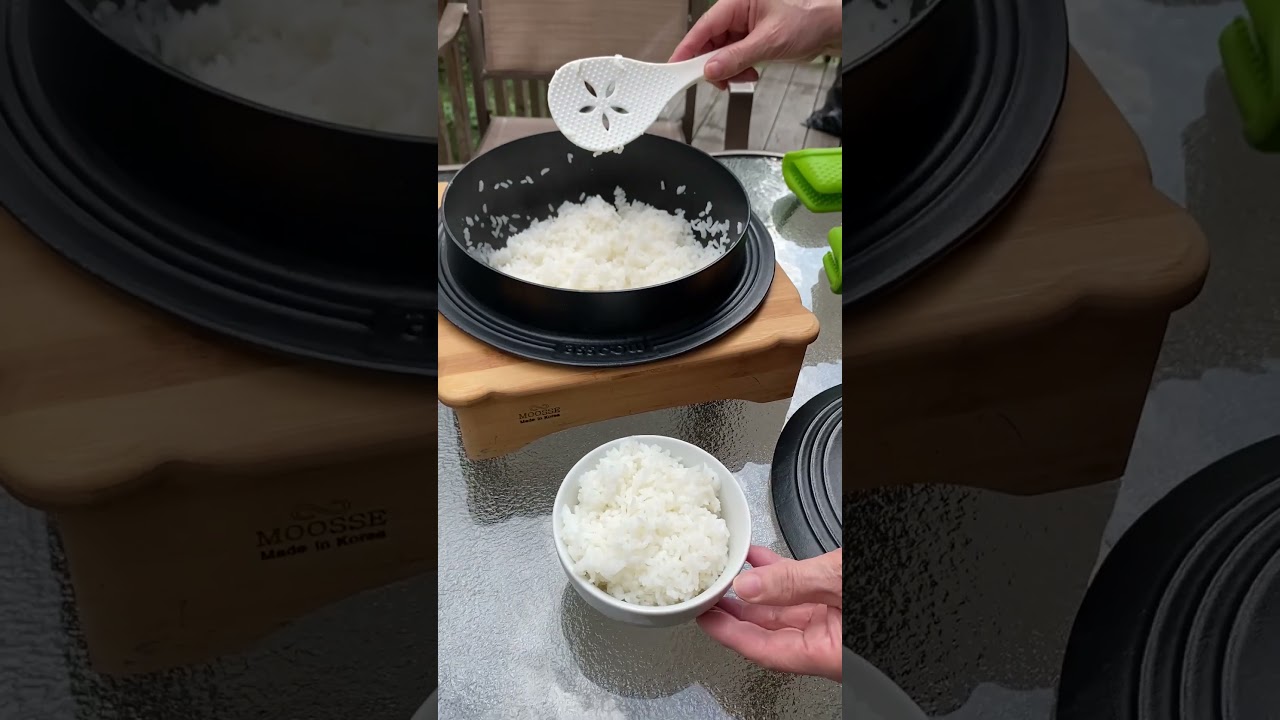 How to Cook Korean Rice in Cast Iron Gamasot 