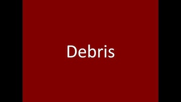 Debris