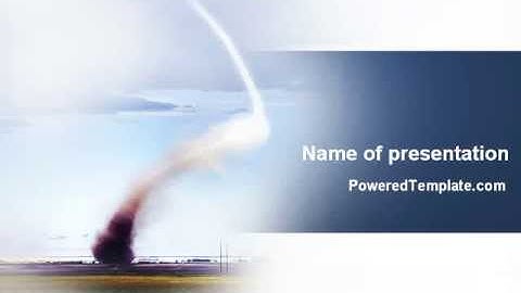 Twister PowerPoint Template by PoweredTemplate.com