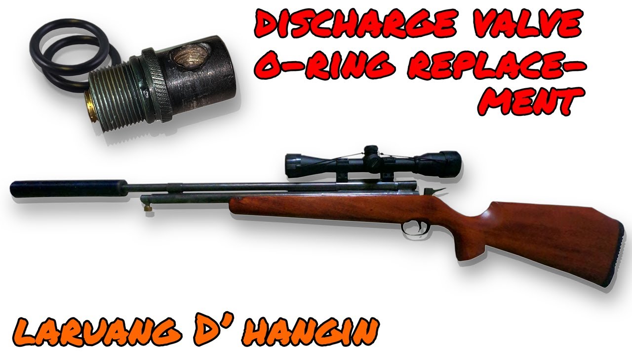 EP15-how to Change the o-ring of Nimrod Airgun Air Rifle Charge valve & Discharge Valve leaks. .
