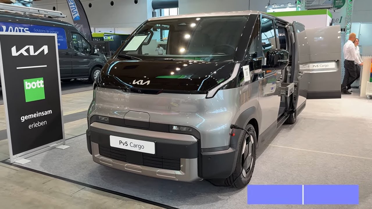 KIA PV5 Cargo (2026) – Interior & Exterior | NUFAM Karlsruhe 2025