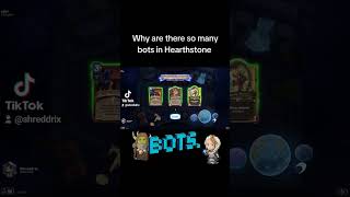 Why are there bots in Hearthstone #hearthstone #bots #gaming