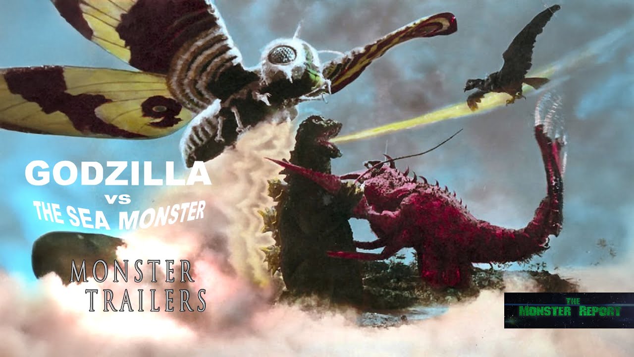Monster Trailers: Godzilla ゴジラ vs. The Sea Monster (1966