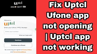 Fix Uptcl Ufone app not opening 2025 | My Ufone app not open | Uptcl app not working screenshot 4