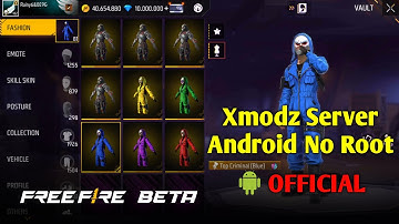 Free Fire | 🔥 Xmodz Server For Non Rooted Android is out now 🚀