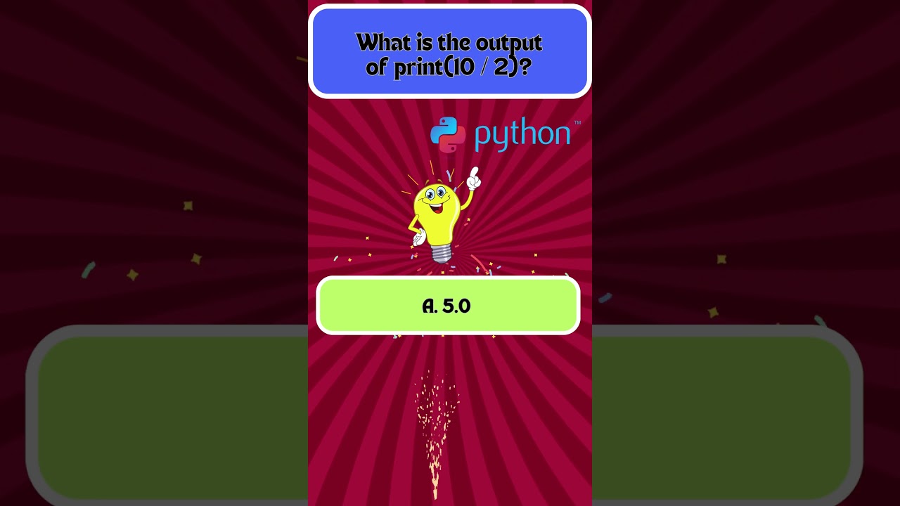 🧠 6 PYTHON Quiz Questions! 🚀 | Can You Score 6/6? 💻