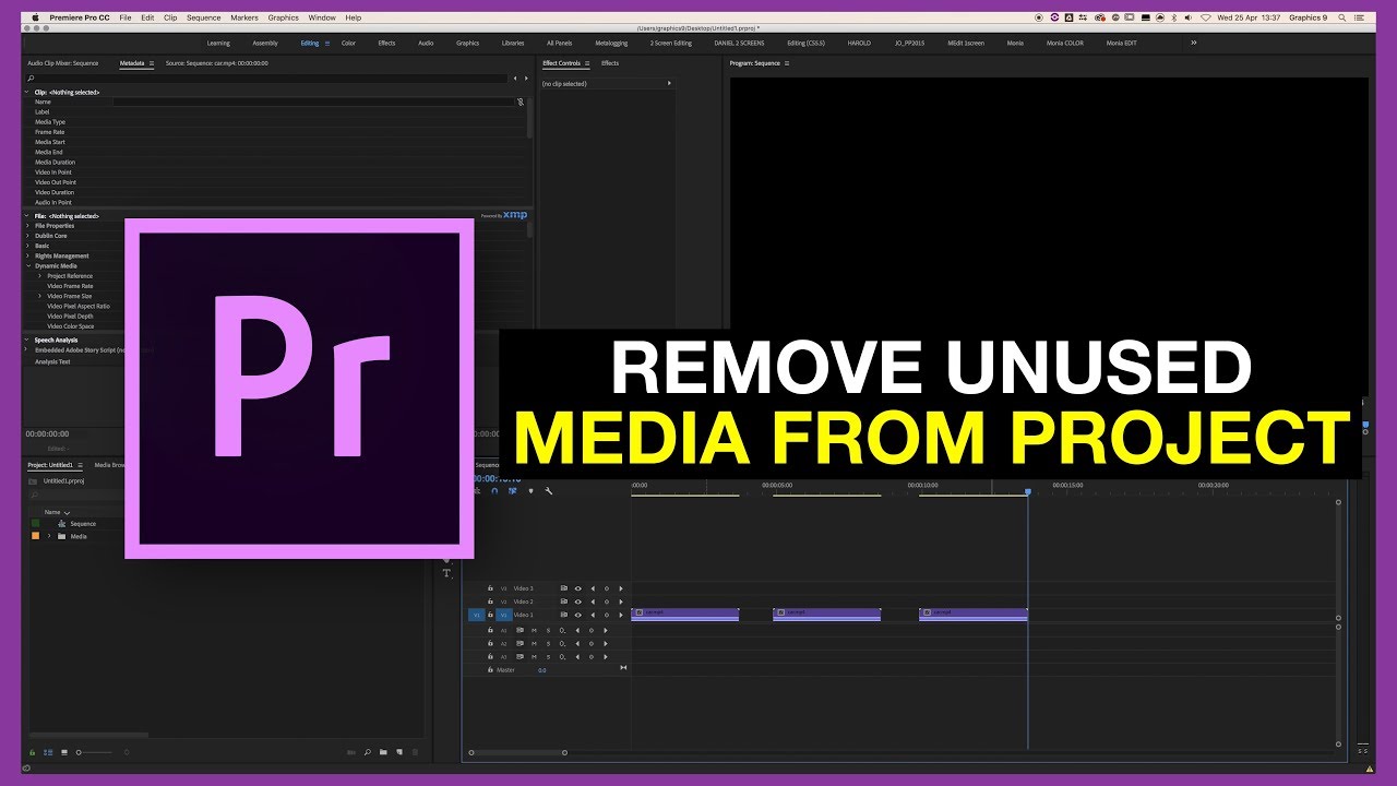 How To Delete Premiere Pro Projects