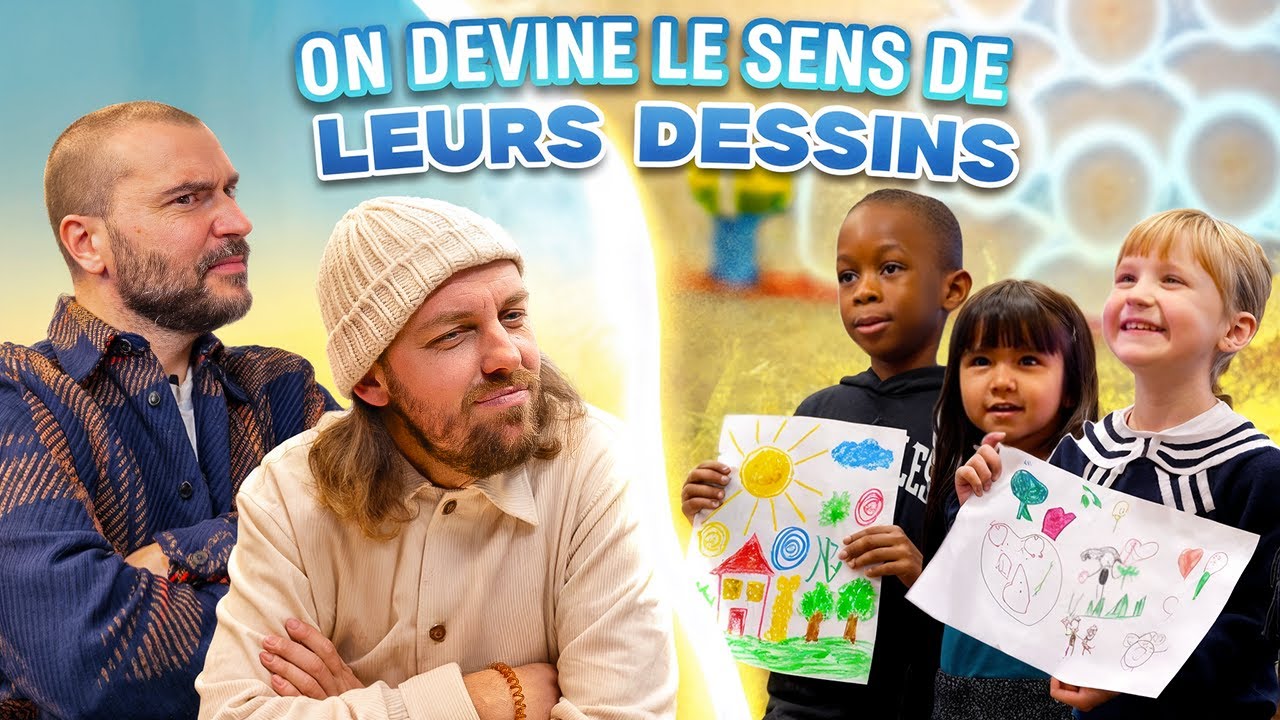 Des enfants dessinent des mots compliqués (on doit deviner le mot et c'est hilarant)