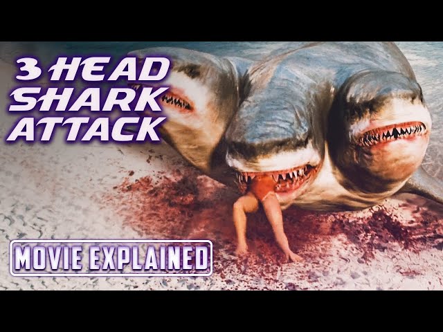 3 Headed Shark Attack (2015) Movie Explained in Hindi Urdu | Shark Movie class=