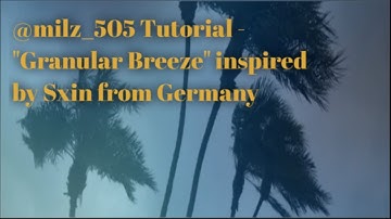 #milz #rc505 #loopstation #musictutorial | "Granular Breeze", inspired by Sxin looper from Germany