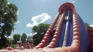 The 5K Foam Fest: Death Drops Mega Slide Obstacle