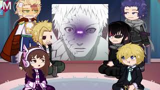 𝙋𝙧𝙤 𝙝𝙚𝙧𝙤𝙚𝙨 𝙧𝙚𝙖𝙘𝙩 𝙩𝙤 Obito Uchiha Naruto Shippuden Mha Bnha Sasuke Deku Gacha Life
