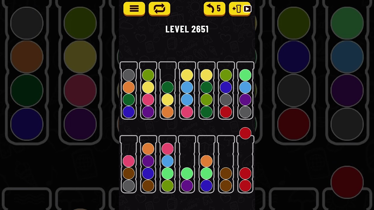 【Ball Sort Puzzle】Level.2651