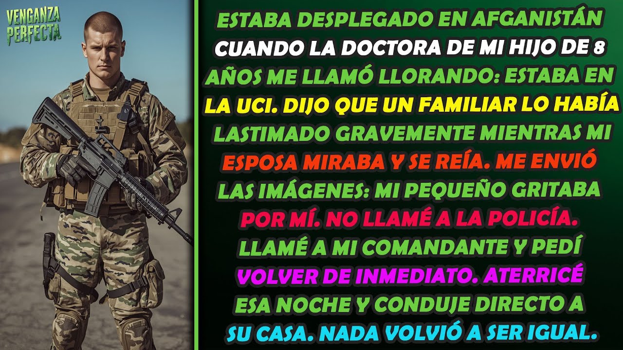 Un familiar cruzó un límite con mi hijo. Se rió. Un padre no lo dejó pasar.