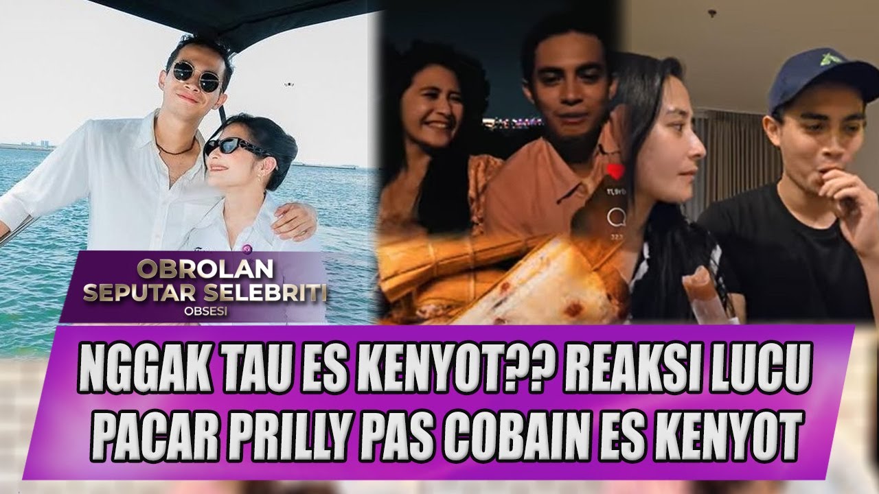 NGGAK TAU ES KENYOT?? REAKSI LUCU PACAR PRILLY PAS COBAIN ES KENYOT - OSS