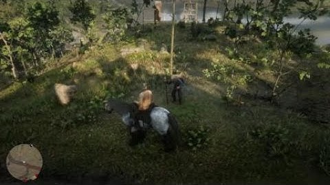 Red Dead Redemption 2 Blind Old Man Creepy (Random Encounter)