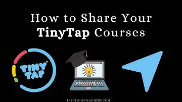 How to Share Your TinyTap Courses