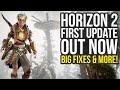 Horizon Forbidden West Update Fixes Skill, Issues & Way More (Horizon Forbidden West Patch 1.05)