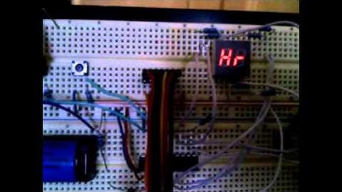 Binary decimal clock using Dual 7 SEG LED Display