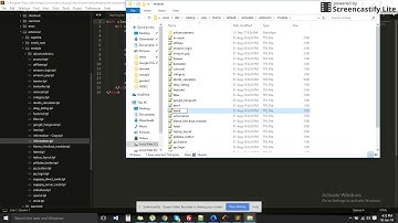 How to make opencart module in urdu Part 2