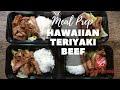 Hawaiian Teriyaki Steak Recipe - Healthy Beef Meal Prep for the week