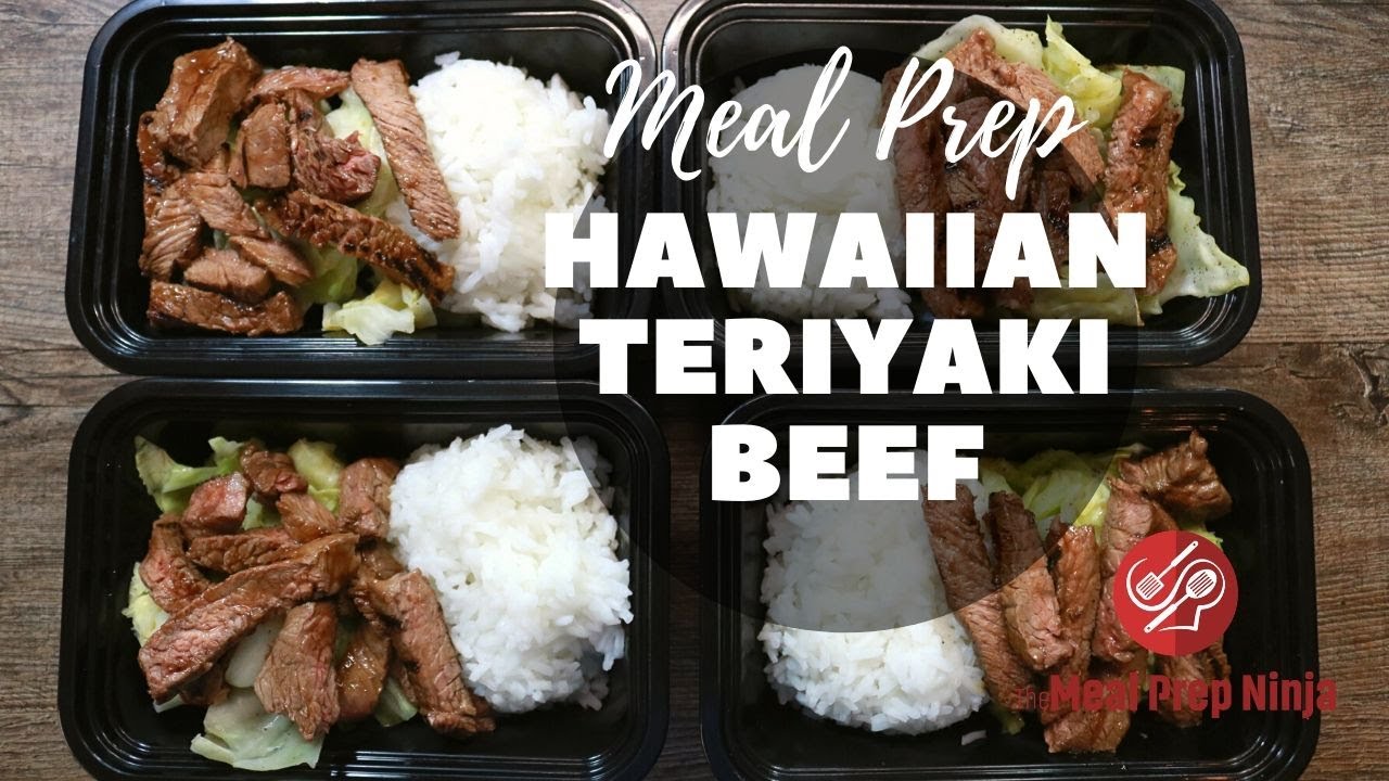 Hawaiian Teriyaki Steak Recipe Healthy Beef Meal Prep for the week