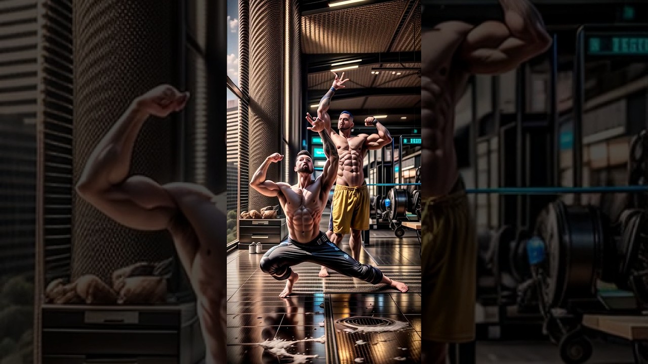 ai animation gym workout Video 