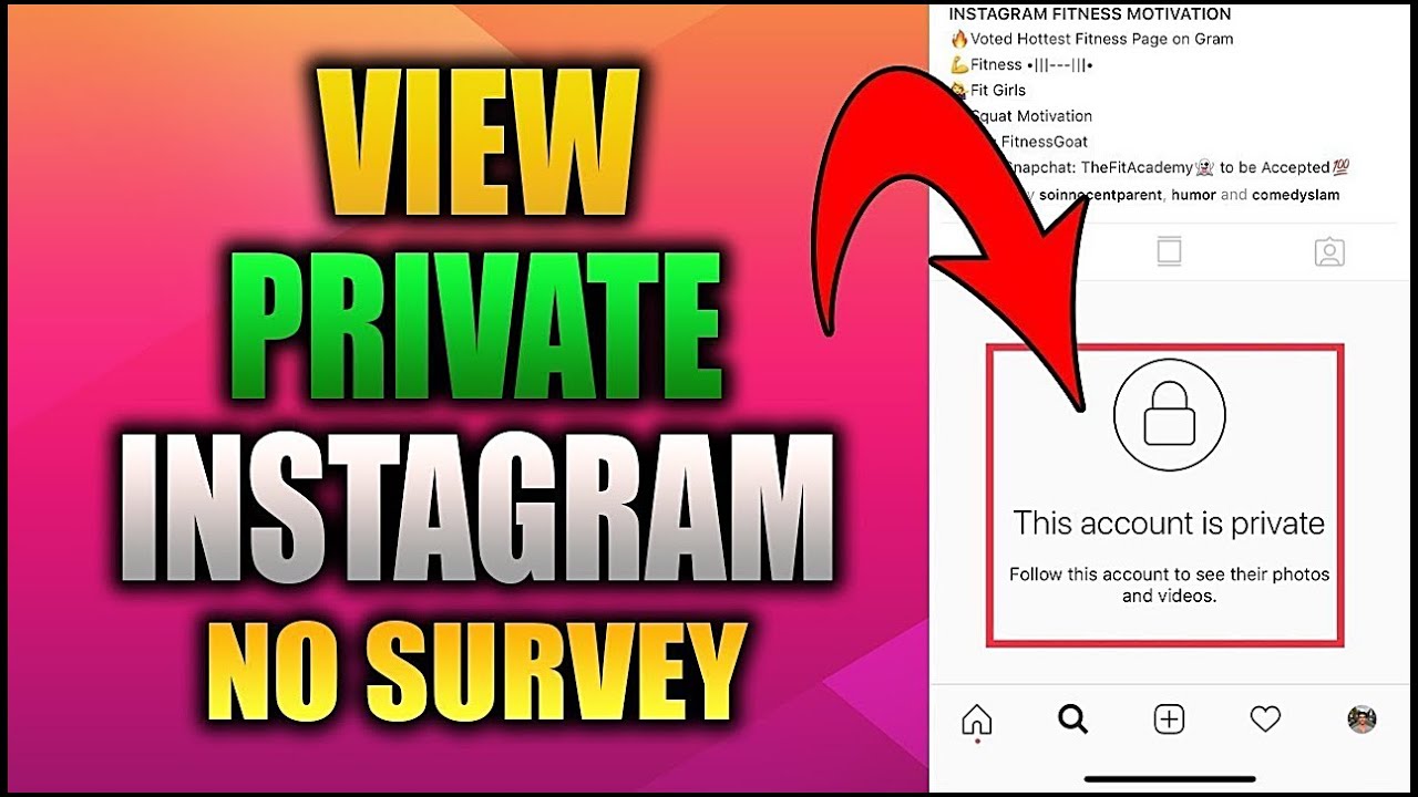 How To View Private Instagram Account Without Following Them Android