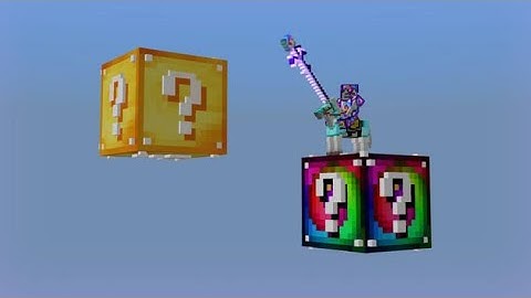 minecraft pocket edition spiral lucky block addon