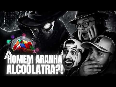 O HOMEM-ARANHA VICIADO EM ÁLCOOL?! 😱 (REACT Anirap - Whisky e Teias)