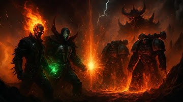 What If Ghost Rider and Spawn Arrived in Warhammer 40K?