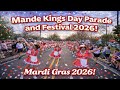マンデ・キングス・デー・パレード&フェスティバル、マルディグラ2026!いよいよマルディグラの始まりです!