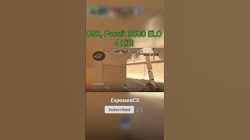 CS2, Faceit 3500 Elo, 4 Kill! #shorts  #cs2  #keşfet  #cs2clips  #cs2highlights  #csgo