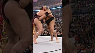 One of the more surreal #WrestleMania matches of all time