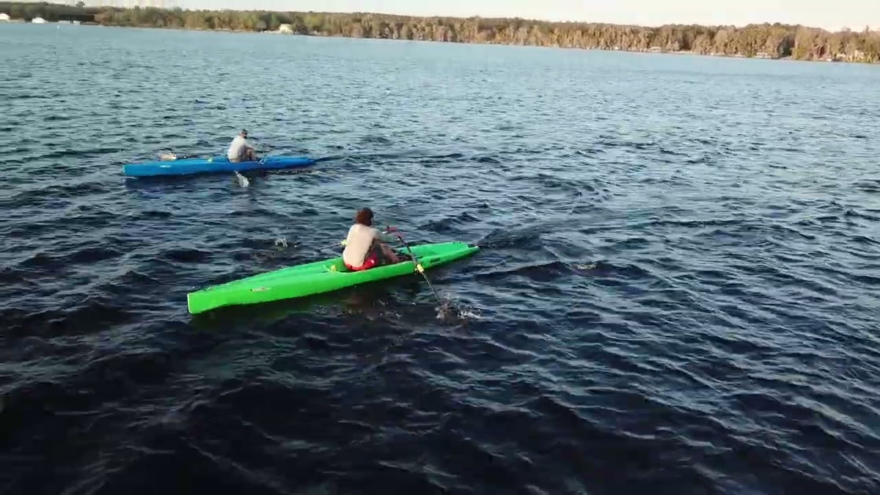 Coaches Ryan and Jason messing around in Glide Tides