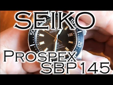 Seiko Prospex SBP145: Hands-On Review - YouTube